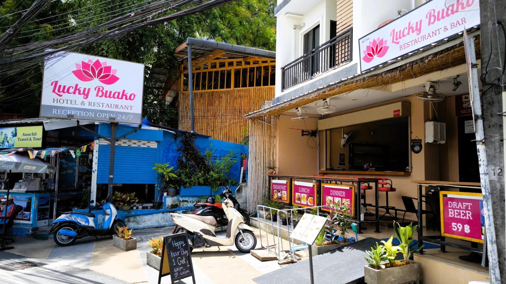 Lucky Buako Hotel Patong Bagian luar foto